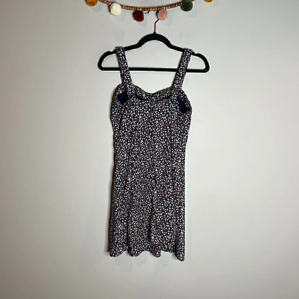 Aqua floral mini sundress - Picture 4 of 4